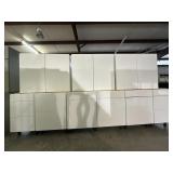 Nobilia Alpine White 8pc WITH 34" UPPERS