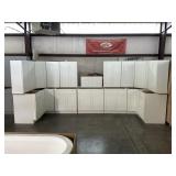Arcadia White 16pc with 36" Uppers and 2 Corners.