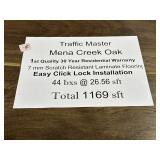 1,169 SFT Mena Creek Oak 7mm Laminate