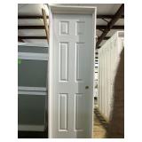 24" Left Hand 6 Panel Door