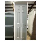 24" Left Hand 6 Panel Door
