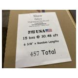 457 SFT Shaw Hickory Hardwood Flooring