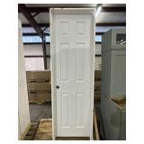 24" Right Hand 6 Panel Door