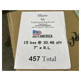 457 SFT Shaw Oak Hardwood Flooring