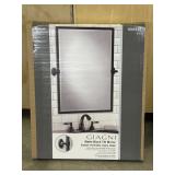 20"x24" MATT BLACK MIRROR