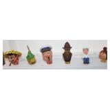Hand Carved & Painted Wine Bottle Stoppers