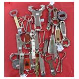 Vintage Metal Kitchen Bottle/ Can Openers