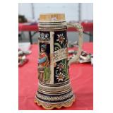Vintage Gerz Bar Scene Beer Stein