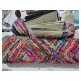 (2) RUGS & PILLOWCASE BAGS