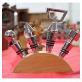 Studio Nova Manhattan Wine Bottle Stopper Set