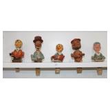 German Hand Carved Puppet Style Wine Stoppers