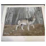 "WATCHFUL" UNFRAMED PRINT BY CHARLES FRACE