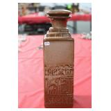 Frankoma Pottery Mayan Aztec Decanter
