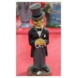 Syroco Wood Old Codger Figural Bottle Corkscrew