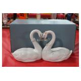 Lladro Endless Love Swan Figurine