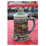 Wild Boar Hunt Goebel Germany Beer Stein