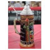 Tower Scene Ceramic German Stein