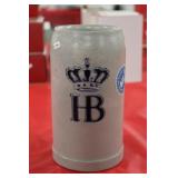 Vintage Hofbrauhaus Munchen 1 liter Stoneware Mug