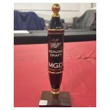 MILLER GENUINE DRAFT TAP HANDLE 12"