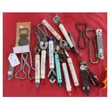 Assorted Promotional Bottle Openers & Can Punches