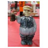 Relco Liquor Decanter Golfer Sea Dog Scotsman