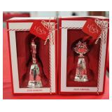 Lenox 2019-2020 Silver Bell Christmas Ornaments