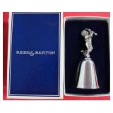 Reed & Barton Silver Plated Annual Bell