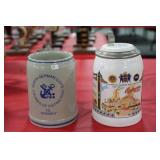 German Stoneware Steins