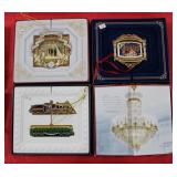 White House Assoc. Historical Christmas Ornaments