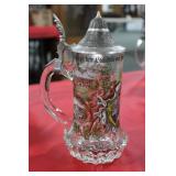 King Ludwig II of Bavaria Glass German Beer Stein