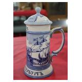 Porcelain Tankard of St. Petersburg Stein