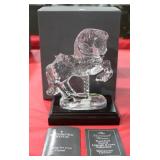 Waterford Crystal Carousel Horse Figurine