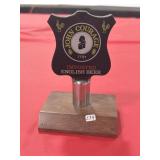 JOHN COURAGE IMPORTED ENGLISH BEER TAP HANDLE 5"