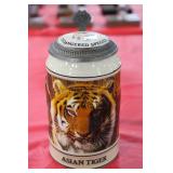 Budweiser Asian Tiger Endangered Speices Stein