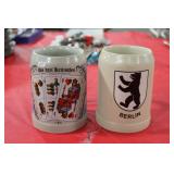 Berlin & Die Drei Kritischen Stoneware Beer Mugs