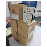 (5) "OUR NAME IS MUD" COFFEE MUGS (NEW IN BOXES)