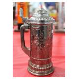 Avon Smoked Metallic Glass Beer Stein