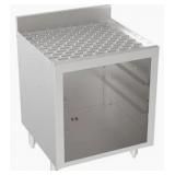 2ft CLOSED GLASS STORAGE BIN MOD 18-GSB1