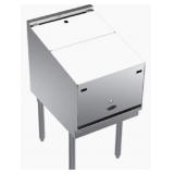 KROWNE ROYAL RAISED LIQUOR DISPLAY W/LOCKING COVER
