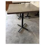 HIGH TOP BAR TABLE 30"x36" (BROWN)