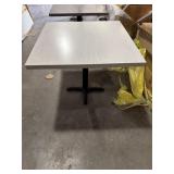 4 TOP RESTAURANT DINING TABLE - 36"x36" (GRAY)