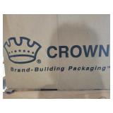 CROWN PINT SIZE LIDS - APPROX 28 CASES - 725/CASE