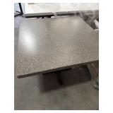 4 TOP RESTAURANT DINING TABLE 36"x36" (BROWN)