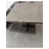 4 TOP RESTAURANT DINING TABLE 36"x36" (BROWN)