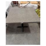 4 TOP RESTAURANT DINING TABLE 36"x36" (BROWN)