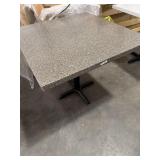 4 TOP RESTAURANT DINING TABLE 36"x36" (BROWN)