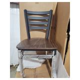 (14) LANCASTER SEATING - LADDERBACK TABLE CHAIRS -
