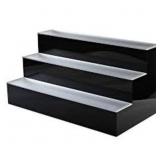 KROWNE ROYAL LIGHTED LIQUOR DISPLAY 3 TIER 5ft