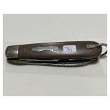 SCHRADE WALDEN 204S 2-BLADE ELECTRICIAN/LINESMANS