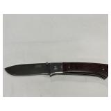 CRKT 2879 TORREYA FOLDING HUNTING KNIFE - BROWN